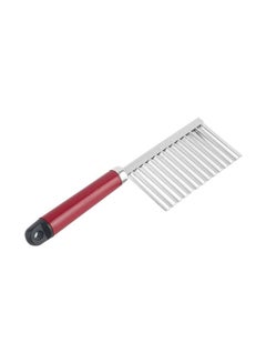 Buy Wavy Cutter Slicer Knife Silver/Red in Egypt