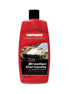 Buy California Gold Brazilian Carnauba Cleaner Wax 473 ml in UAE