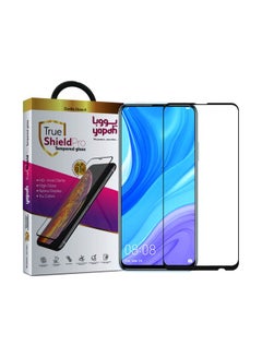 Buy Tempered Glass Screen Protector For Huawei Y9s Black/Clear in Saudi Arabia