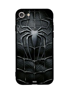 Buy Protective Case Cover For Apple iPhone 8 Black Spider in Egypt