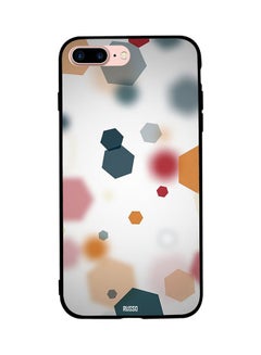 اشتري Skin Case Cover -for Apple iPhone 8 Plus Cover Hexagon Floating Concept Pattern Cover Hexagon Floating Concept Pattern في مصر