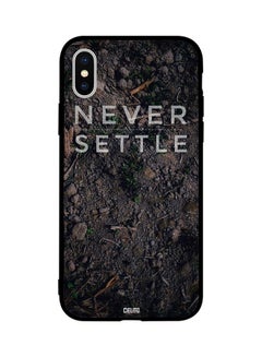 Buy Skin Case Cover -for Apple iPhone X Never Settle Land Design Never Settle Land Design in Egypt