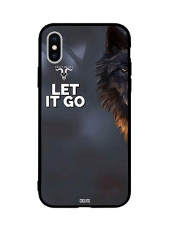 Buy Skin Case Cover -for Apple iPhone X Let It Go Wolf Design Let It Go Wolf Design in Egypt