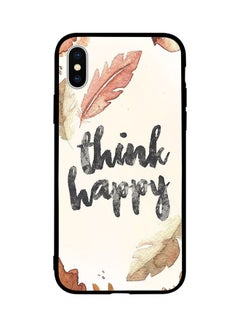 Buy Skin Case Cover -for Apple iPhone X Think Happy Think Happy in Egypt