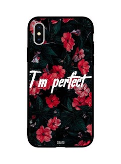 اشتري غطاء حماية واقٍ لهاتف أبل آيفون X بطبعة تحمل عبارة "I'm Perfect" في مصر