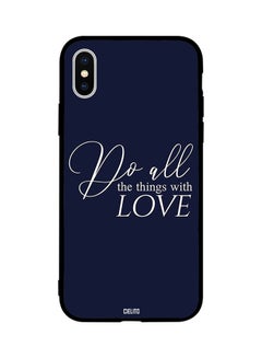 Buy Skin Case Cover -for Apple iPhone X Do All Things with Love Do All Things with Love in Egypt