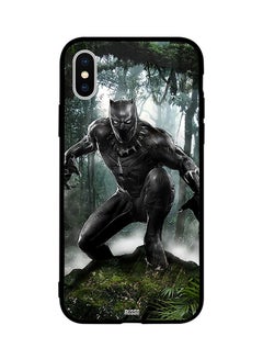 Buy Protective Case Cover For Apple iPhone XS Black Panther in Egypt