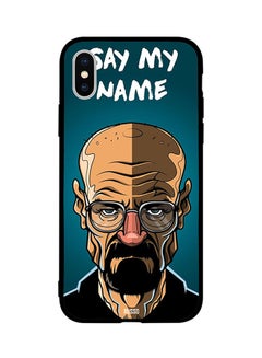 اشتري Protective Case Cover For Apple iPhone XS Say My Name في مصر