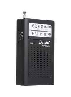 اشتري راديو ترانزستور يمكن حمله في الجيب V7319 أسود في الامارات