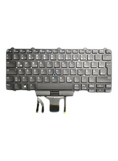 اشتري لوحة مفاتيح سلكية لاتيتود باللغة الإنجليزية أسود في الامارات