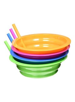 اشتري 4-Piece Plastic Sip Multicolour 8x6.8x5.2inch في السعودية