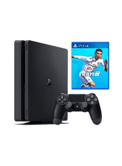 Buy PlayStation4 Slim 500GB Console FIFA 2019 With 2 DUALSHOCK Controllers in Saudi Arabia