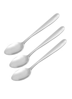 Buy 3-Piece Tea Spoon Set Silver in UAE