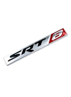 Buy SRT8 Logo Emblem Badge Metal Sticker in Saudi Arabia