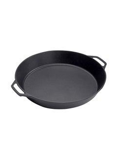 Buy Cast Iron Skillet Black 17inch in UAE