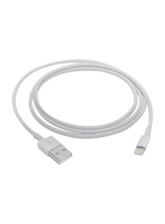 Buy Lightning To USB Cable For iPhone 6s 6s Plus 6 Plus SE 5s 5c 5 iPad iPod White in UAE