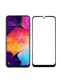 Buy Tempered Glass Screen Protector For Samsung Galaxy A10 Clear/Black in UAE
