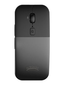 اشتري Multiple Languages Translator Voice Type Wireless Mouse Grey/Black في السعودية