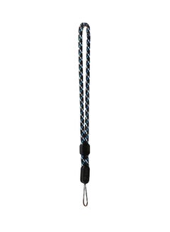 Buy Lanyard Wrist Strap Black Blue in Saudi Arabia