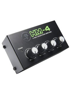 Buy 4 Way Headphone Amplifier HM-4 Black/Silver in UAE