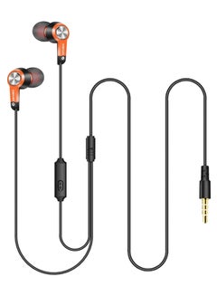 Buy DC-3 Stereo In-Ear Earphones Black/Orange/Gold in Egypt