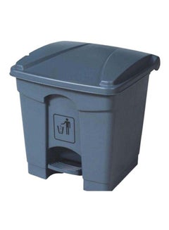 Buy Trash Can With Pedal Grey 30Liters in UAE