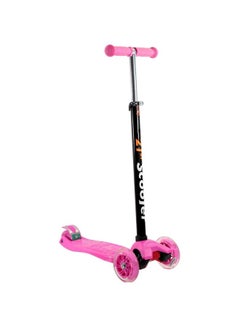 Buy 3-Wheel Durable Lightweight Adjustable-Height Foldable Kick Scooter For Kids 93x67x25cm in UAE