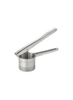 Buy Stainless Steel Potato Press Silver 24.5x8x10centimeter in Saudi Arabia