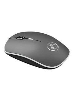 Buy Silent Wireless Optical Mouse Black/White in UAE