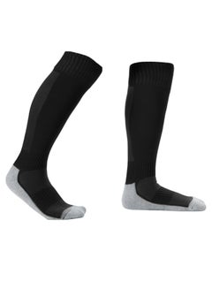 Buy Breathable High Tube Football Socks 26cm in UAE