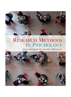 Buy Research Methods In Psychology : Investigating Human Behavior paperback english in Egypt