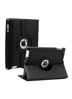 اشتري iPad 2 Case, iPad 3 Case, iPad 4 Case Rotating Stand Case Cover With Wake Up/Sleep For Apple iPad 2, iPad 3, iPad 4 [ 9.7Inch iPad أسود في الامارات