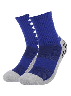 اشتري Pair Of 3 Anti-Slip Athletic Long Socks 22centimeter في الامارات