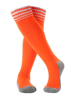 Buy Pair Of Breathable High Tube Football Socks 26cm in UAE