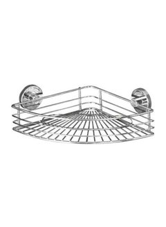 Buy Vacuum Loc Corner Shelf Silver in Saudi Arabia