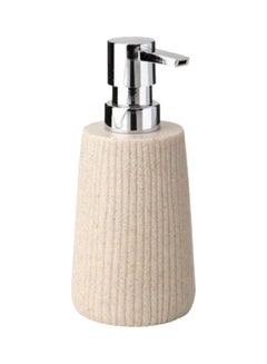 Buy Saigon Liquid Soap Dispenser Beige/Silver in Saudi Arabia