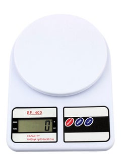 Buy Digital Kitchen Scale White 10kg in Egypt