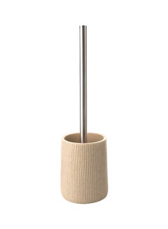 Buy Saigon Toilet Brush Beige/Silver in Saudi Arabia