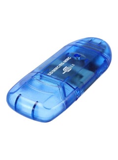 Buy High Speed Memory Card Reader For Laptop Blue in Saudi Arabia