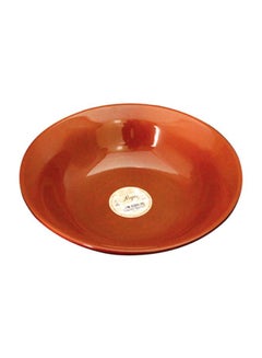 Buy Salad Bowl Brown 24centimeter in UAE