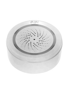 Buy Wi-Fi Siren Smart Alarm Sensor White in Saudi Arabia