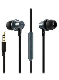 اشتري In-Ear Earphones With Microphone Grey/Black في السعودية
