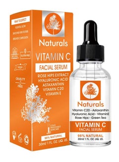 Buy Vitamin C Hyaluronic Acid Facial Serum Clear 30ml in Egypt