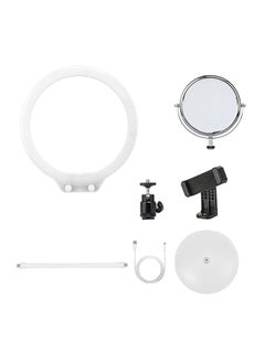 Buy Portable LED Camera Photo Studio Ring Light Kit For DSLR Camera White in Saudi Arabia