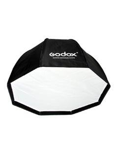 Buy Portable Octagonal Umbrella for Speedlite Black in UAE