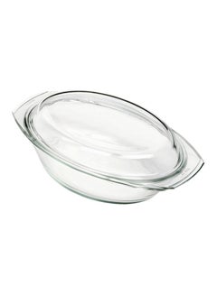 Buy Glass Casserole Clear in Saudi Arabia