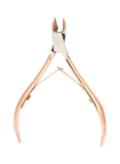 Buy Stainless Steel Cuticle Cutter Gold in UAE