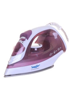 Buy Electric Steam Iron 1600W SF-9034 Purple/White in Egypt