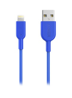 Buy Powerline II With Lightning To USB Cable Blue in Saudi Arabia