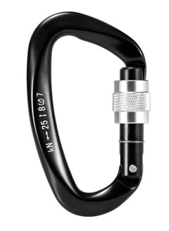 اشتري D-Ring Screw Locking Gate Carabiner في الامارات